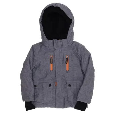 Vinterjacka (Grå, Orange) från Rebel by Primark Bomull, Polyester