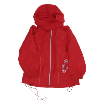 Rain jacket (Red) from Outburst Polyester