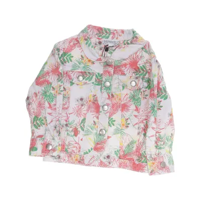 Denim jacket (White, Multicolored) from Kids and Friends Cotton, Elastane