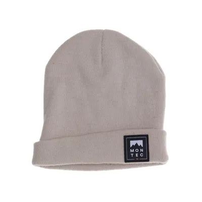 Beanie (Beige) from Montec Acrylic, Recycled polyester