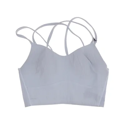 Sport-bh (Blauw) van Lululemon Elastaan, Polyester, Polyurethaan