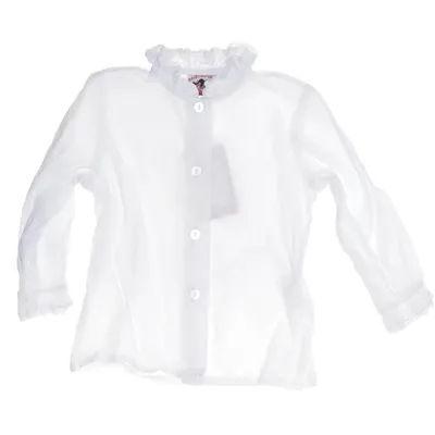 Dirndl blouse (Wit) van Original - Lanz Katoen