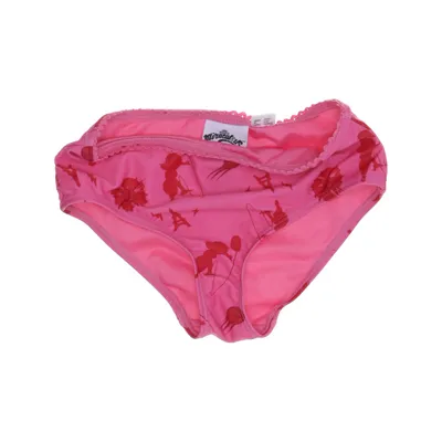 Bikini broekje (Roze, Rood) van Miraculous Elastaan, Polyester