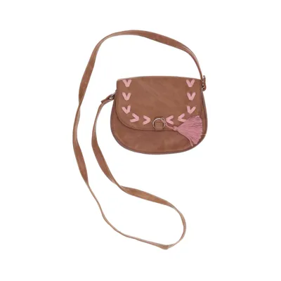 Axelremsväska (Brun, Rosa) från YD Polyester, Polyuretan