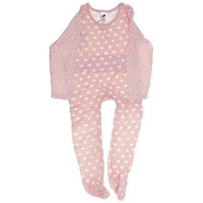 Sparkdräkt (Rosa, Vit) från Pusblu Bomull