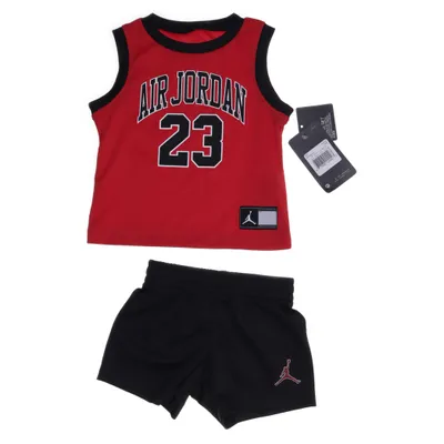 Träningsset (Röd, Svart) från Jordan Polyester