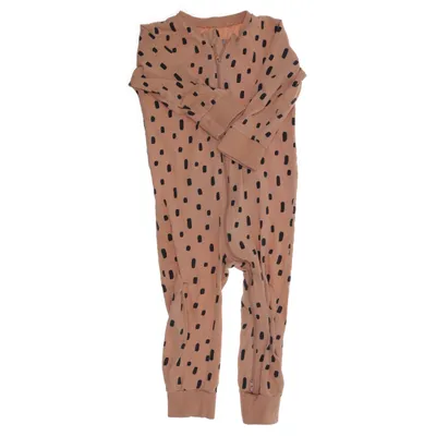 Onesie (Brown, Black) from Lindex Baby Cotton