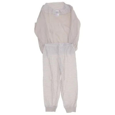 Mjukisset (Beige, Vit) från Calida Ekologisk bomull