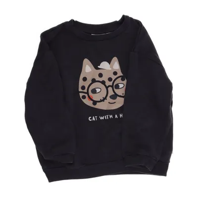 Sweatshirt (Gray, Multicolored) from Minories Cotton, Polyester
