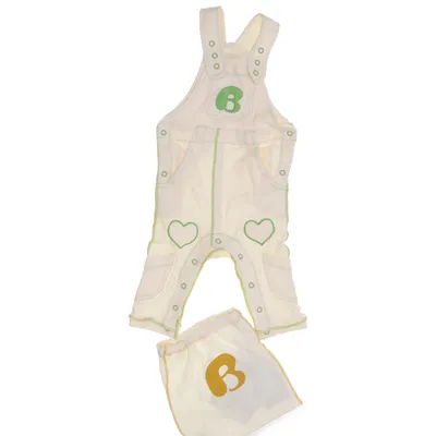 Sparkdräkt (Beige, Grön) från Baby Baby Ekologisk bomull