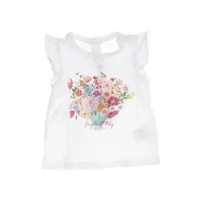 Haut (Blanc, Multicolore) de H&M x Angela McKay Coton