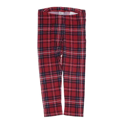 Bukser (Rød, Flerfarvet) fra H&M Bomuld, Elastan