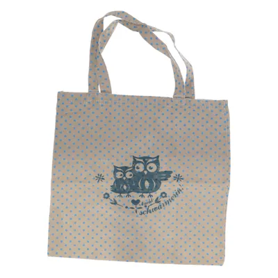 Sac en toile (Beige, Bleu) de Adelheid