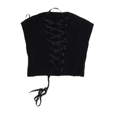 Korsett (Svart) från Hell Bunny Bomull, Polyester