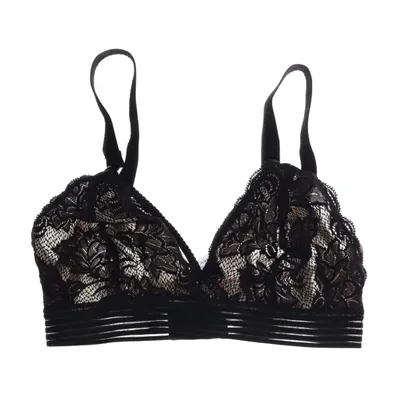 Bralette (Svart) från Underprotection Elastan, Polyamid, Återvunnen polyester