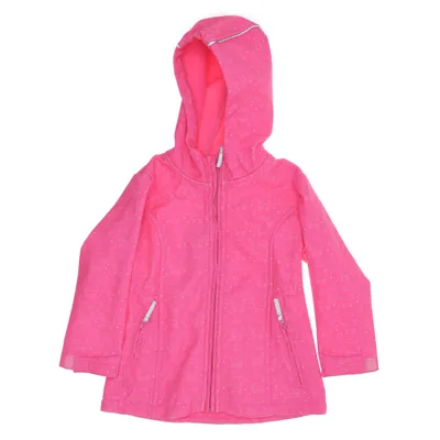 Softshell jacket (Roze) van Topomini Elastaan, Polyester