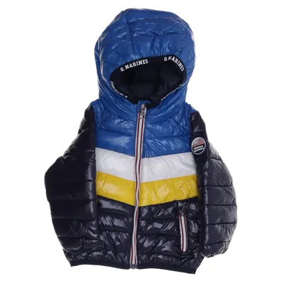 Veste d'hiver (Bleu, Jaune, Blanc) de Original Marines Polyuréthane