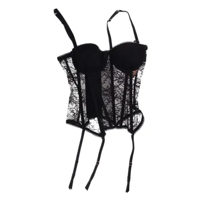 Bustier (Svart) från H&M Elastan, Nylon