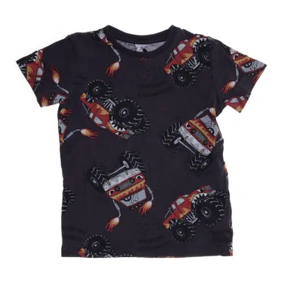 T-shirt (Grijs, Meerkleurig) van Lindex Kids Katoen