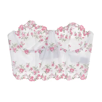 Bustier (Wit, Meerkleurig) van Shein Polyester