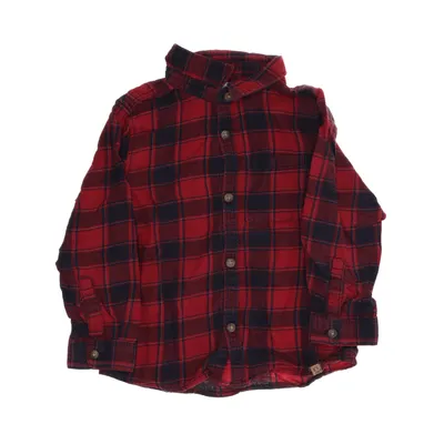 Flannel shirt (Red, Black) from Zara Baby Cotton