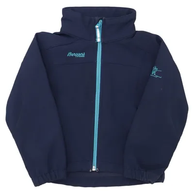 Softshell jacket (Blauw) van Bergans of Norway Elastaan, Polyester