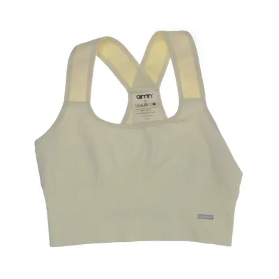 Sports bra (Yellow) from AiMina Elastane, Polyamide