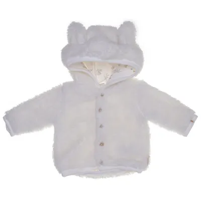 Jacka (Vit) från Little Dutch Återvunnen polyester