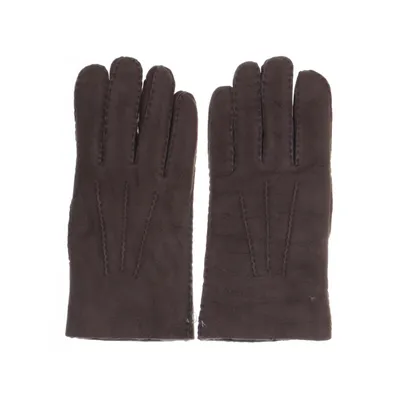 Leather gloves (Brown) Suede