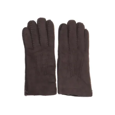 Leather gloves (Brown) Suede