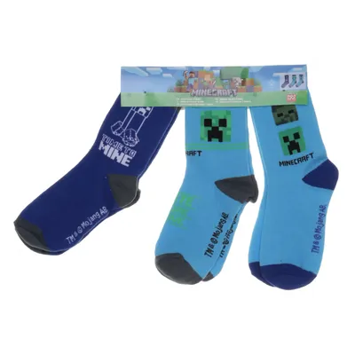 Sokken (Blauw, Meerkleurig) van Mojang