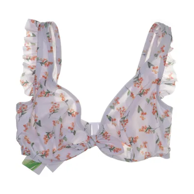 Bikiniöverdel (Vit, Orange, Grön) från Peek & Beau Elastan, Polyamid, Polyester