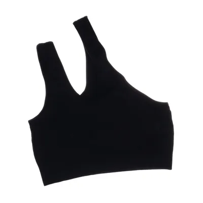 Sports bra (Black) from Oqq Elastane, Nylon