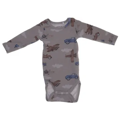 Body (Beige, Flerfärgad) från Name It Ekologisk bomull