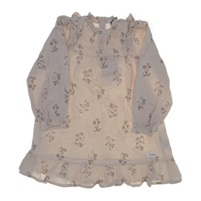 Klänning (Beige, Flerfärgad) från Newbie by KappAhl Bomull