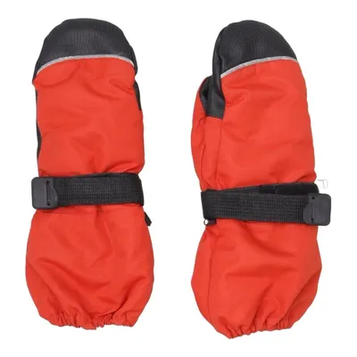 Moufles (Rouge, Noir) de Line One Polyester, Polyuréthane