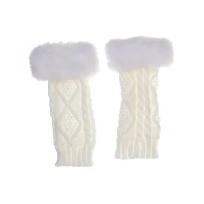 Polswarmers (Beige, Wit)