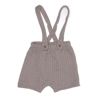 Dungaree shorts (Beige) from Bout'chou