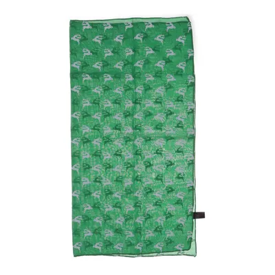 Scarf (Grön, Vit) från Owa Bomull