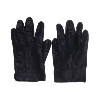 Leren handschoenen (Zwart)