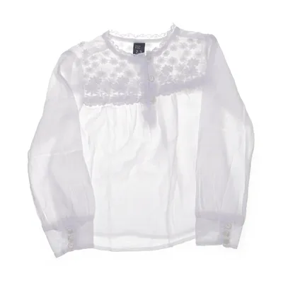 Bluse (Hvid) fra Zara Kids
