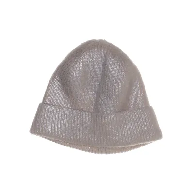 Beanie (Beige, Zilver) van Zara