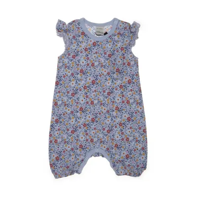 Rompers (Blue, Multicolored) from Alana Cotton, Elastane