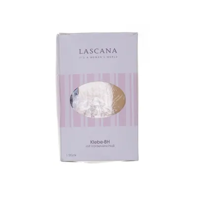Bandeau-bh (Beige, Svart) från Lascana Elastan, Polyamid