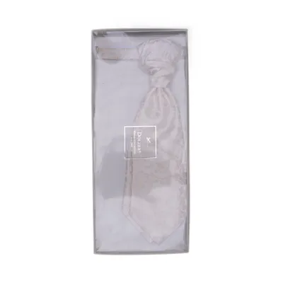 Cravate foulard (Beige) de Dolzer Soie