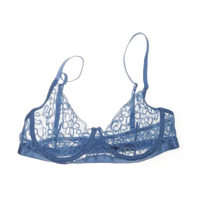 BH (Blå) från Zaful Elastan, Polyester