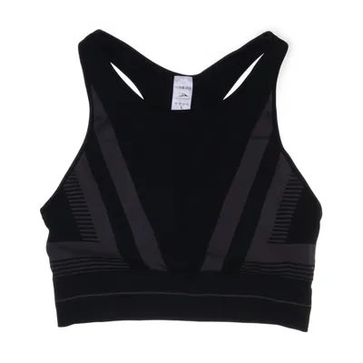 Sports bra (Black, Gray) from Active Touch Elastane, Polyamide, Polyester