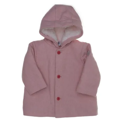 Vinterkappa (Rosa, Vit) från Petit Bateau Polyester