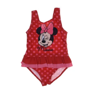 Baddräkt (Röd, Flerfärgad) från Disney Baby Elastan, Polyamid, Polyester
