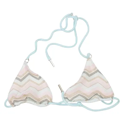 Bikini top (Roze, Groen, Bruin, Meerkleurig) van Censored Metallvezel, Polyester